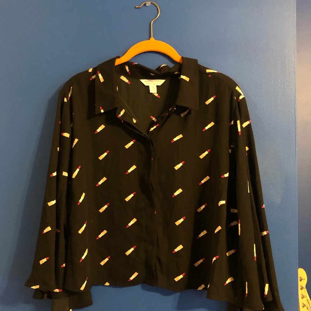 Batwing button-up blouse - Picture 2 of 4